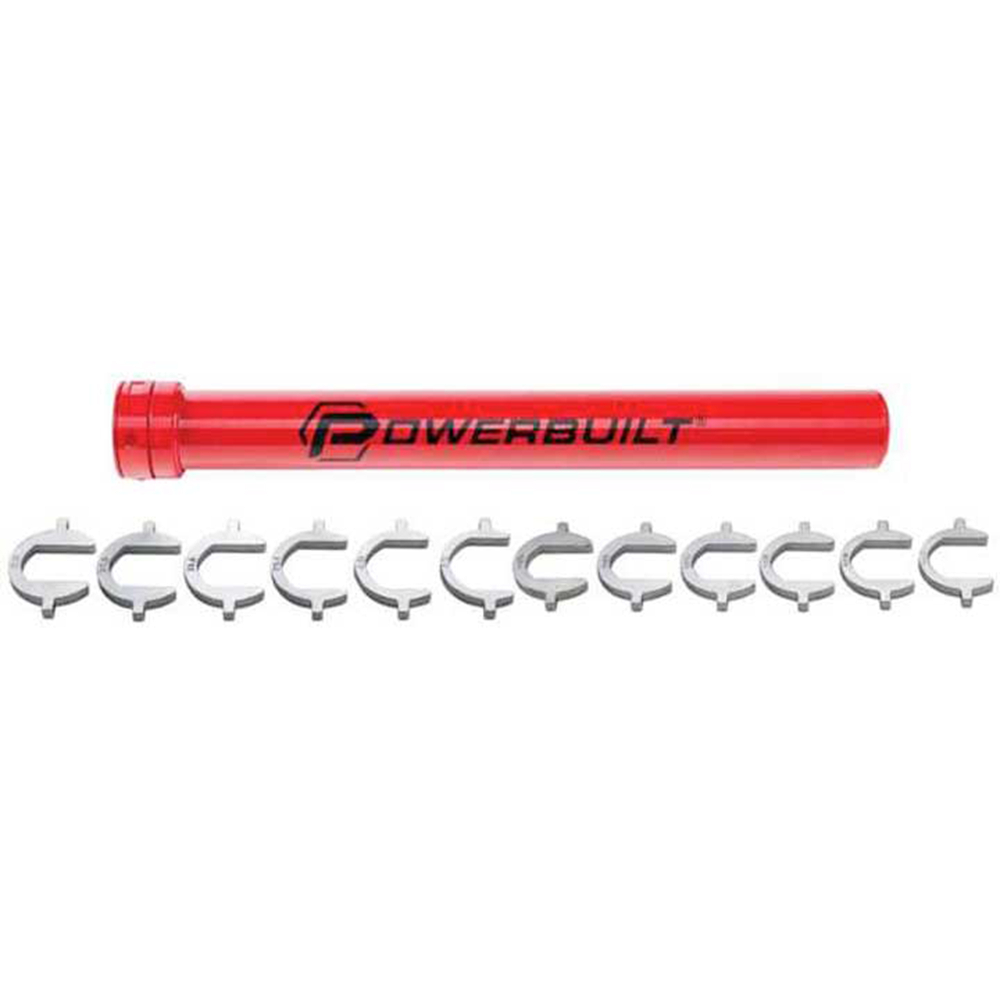 Powerbuilt Master Inner Tie Rod Service Kit — Heavy-Duty, SAE & Metric Sizes, Tie Rod Extension Wrench, Model# PBT647785
